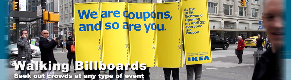Walking Advertising