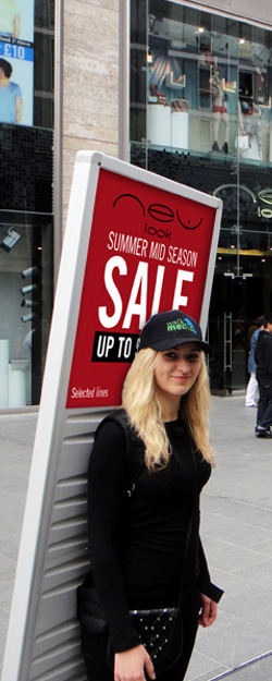 Promotion Walking Billnoard